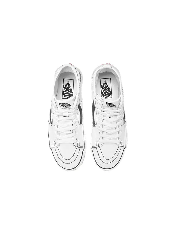 Кроссовки sk8-hi tapered white Vans — изображение 3 из 4, белый