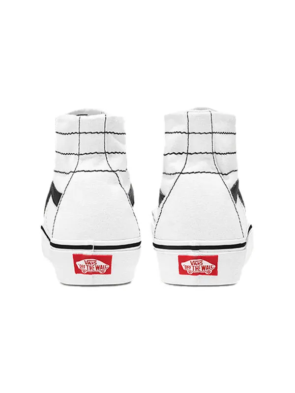 Кроссовки sk8-hi tapered white Vans — изображение 4 из 4, белый