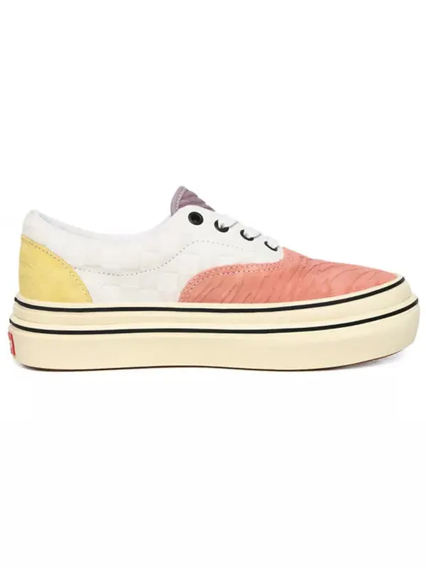 Кроссовки mixed media super comfycush era 'yellow white pink' Vans — изображение 2 из 4, желтый/белый/розовый
