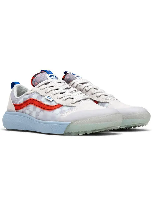 Кроссовки ultrarange exo lx 'checkerboard - marshmallow' Vans — изображение 3 из 4, белый
