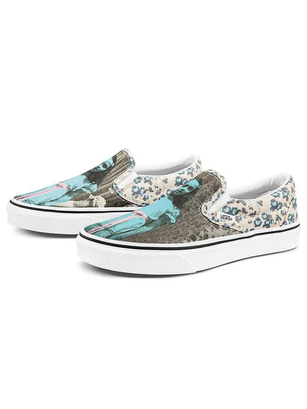 Кроссовки house of terror x classic slip-on 'the shining' Vans — изображение 2 из 4, кремовый/белый