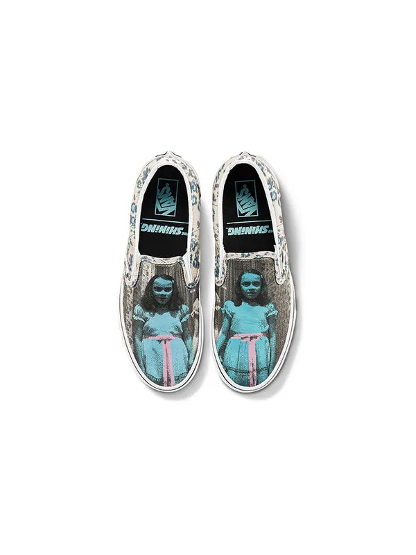 Кроссовки house of terror x classic slip-on 'the shining' Vans — изображение 3 из 4, кремовый/белый