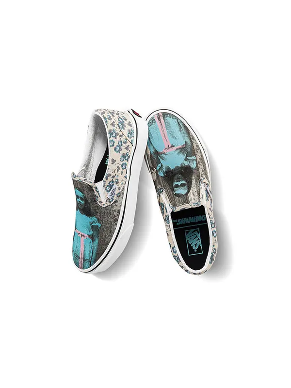 Кроссовки house of terror x classic slip-on 'the shining' Vans — изображение 4 из 4, кремовый/белый