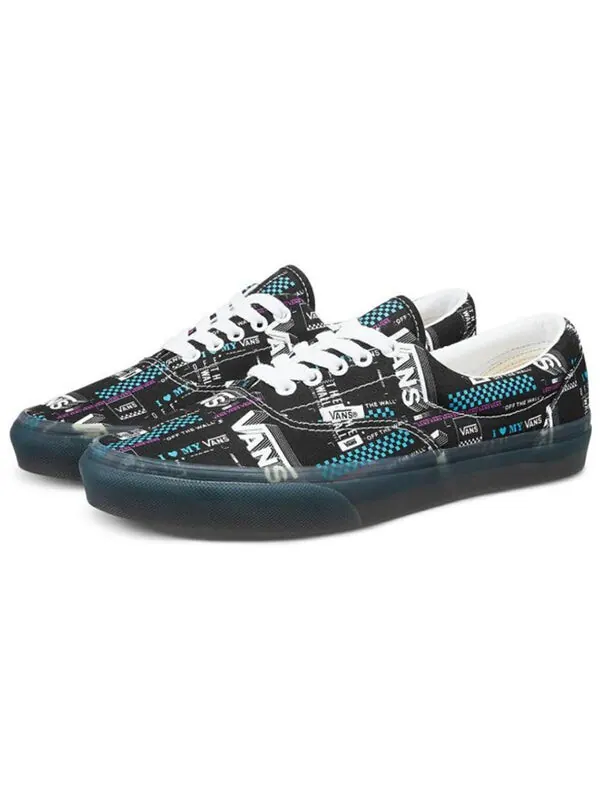 Кроссовки era runnning shoes Vans — изображение 2 из 4, черный/синий