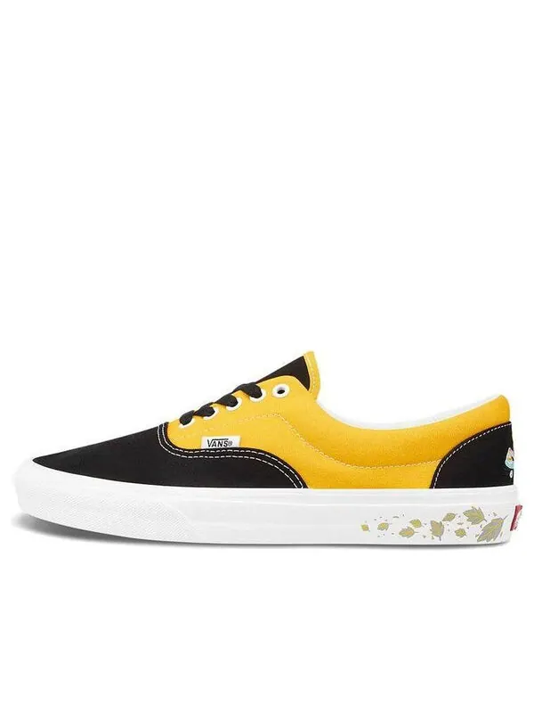 Кроссовки era black yellow Vans — изображение 1 из 4, черный/желтый