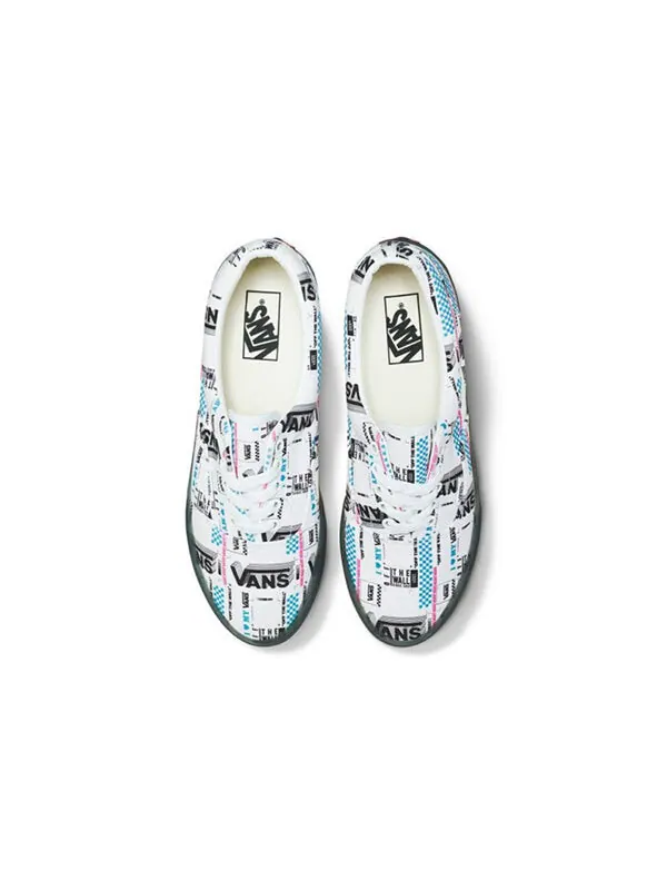 Кроссовки era bmx checkerborard whitebluepink Vans — изображение 3 из 4, голубой