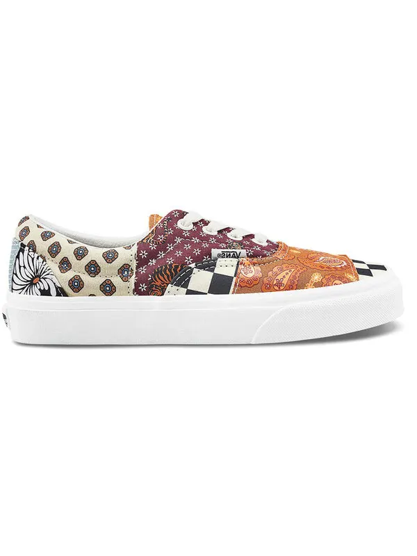 Кроссовки era 'tiger patchwork' Vans — изображение 2 из 4, черный