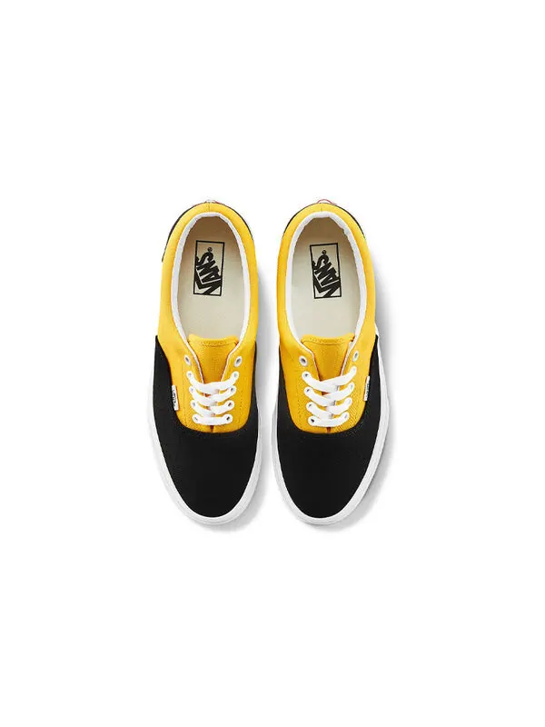 Кроссовки era retro casual skate shoes black yellow splicing 'black yellow' Vans — изображение 3 из 4, черный/желтый