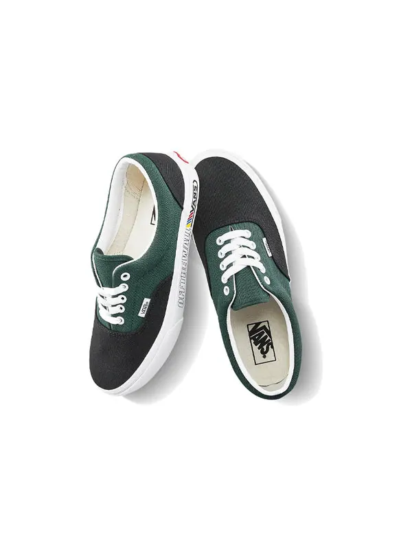 Кроссовки era 'black pine needle' Vans — изображение 4 из 4, черный/зеленый