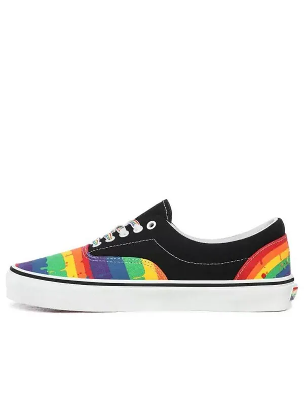 Кроссовки rainbow drip era 'black red blue' Vans — изображение 1 из 4, синий