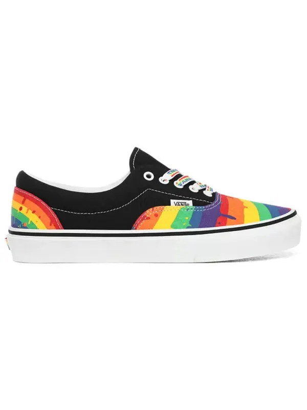 Кроссовки rainbow drip era 'black red blue' Vans — изображение 2 из 4, синий