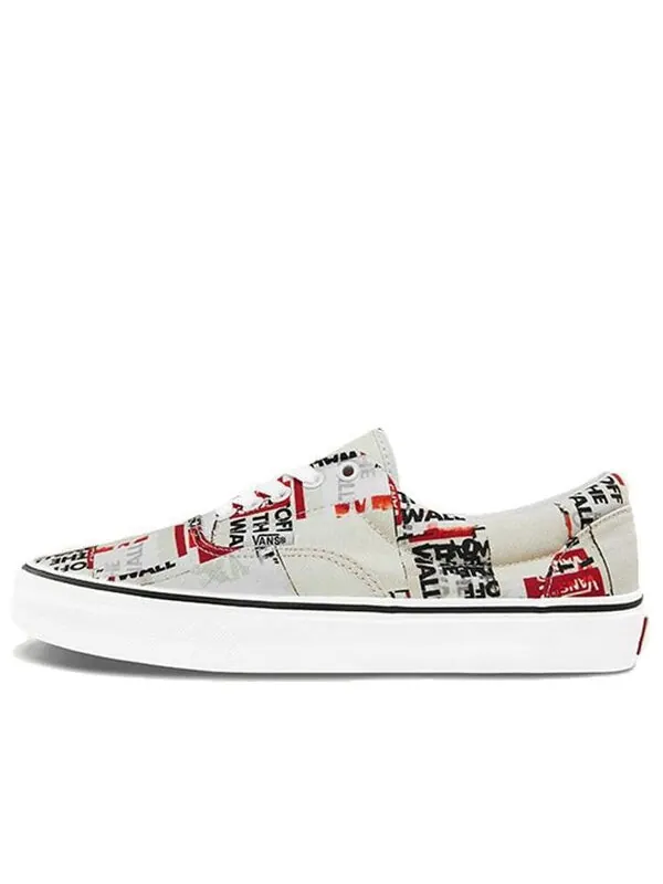 Кроссовки era alphabet gray red 'grey red' Vans — изображение 1 из 4, серый/красный