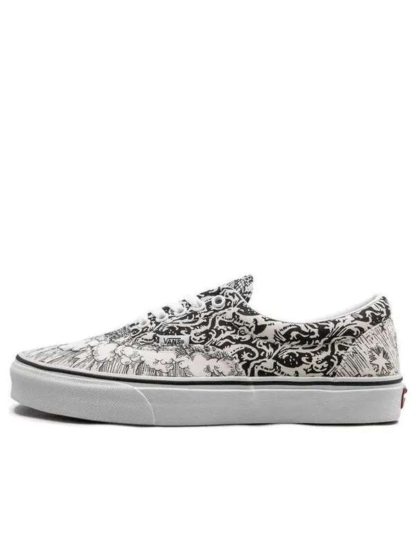 Кроссовки era ouroboros black and white Vans — изображение 1 из 4, черный белый