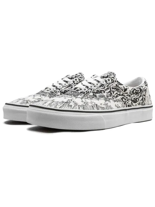 Кроссовки era ouroboros black and white Vans — изображение 2 из 4, черный белый