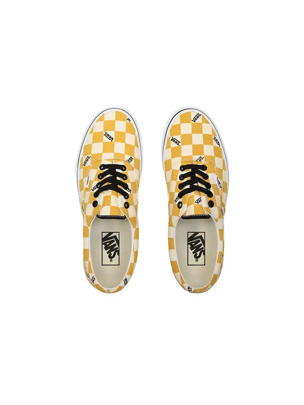 Кроссовки era 'big check yolk yellow' Vans — изображение 4 из 4, желтый/белый