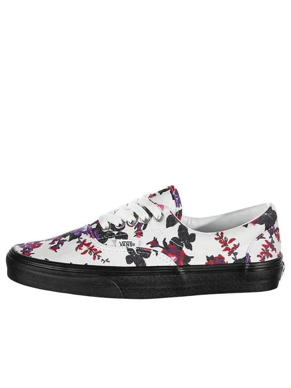 Кроссовки era 'florals' Vans — изображение 1 из 4, белый/черный/красный