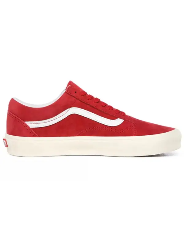 Кроссовки old skool 'pig suede - chili pepper' Vans — изображение 2 из 4, красный