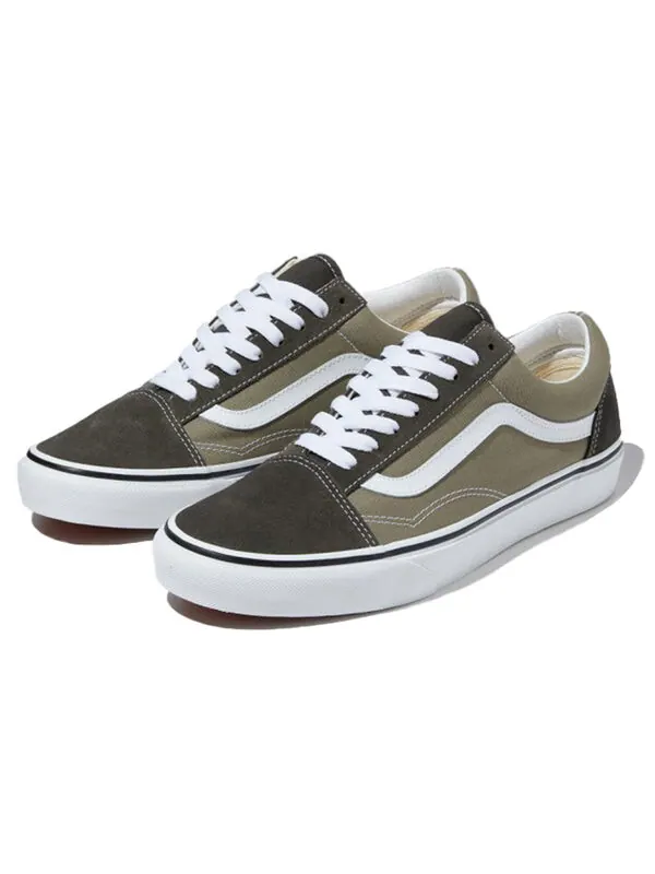 Кроссовки old skool olive 'yellow purple' Vans — изображение 2 из 4, желтый/фиолетовый