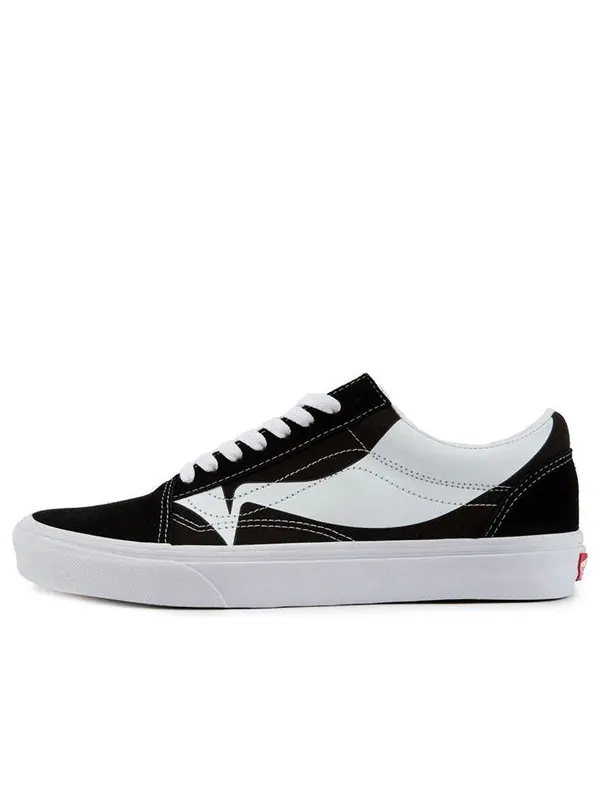 Кроссовки old skool 'warp - black' Vans — изображение 1 из 4, черный/белый