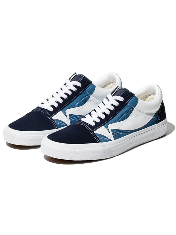 Кроссовки old skool pro golf wang 'blue white' Vans — изображение 2 из 4, синий/белый