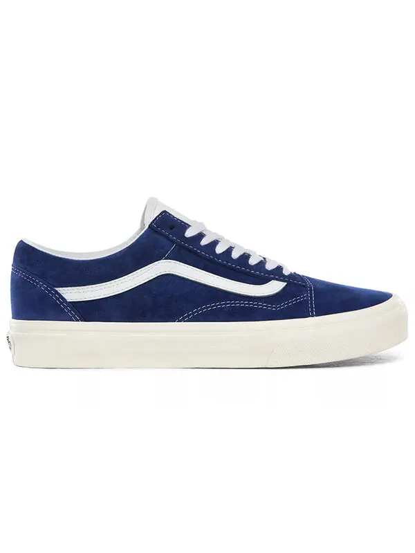 Кроссовки old skool 'pig suede - limoges' Vans — изображение 2 из 4, синий/белый