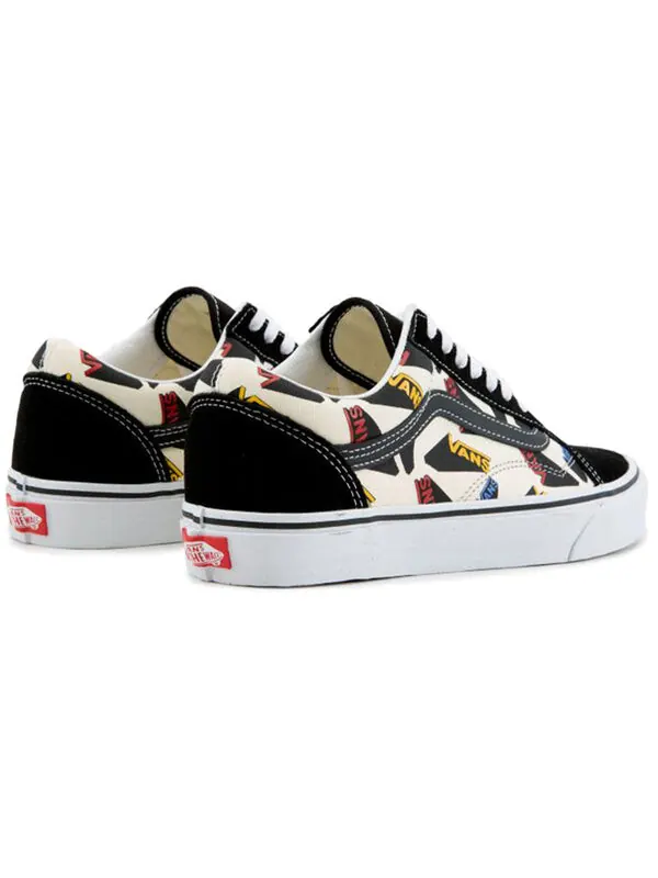 Кроссовки old skool (pop logo) black Vans — изображение 4 из 4, черный