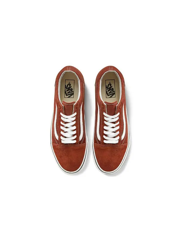 Кроссовки old skool 'picante' Vans — изображение 3 из 4, темный красный