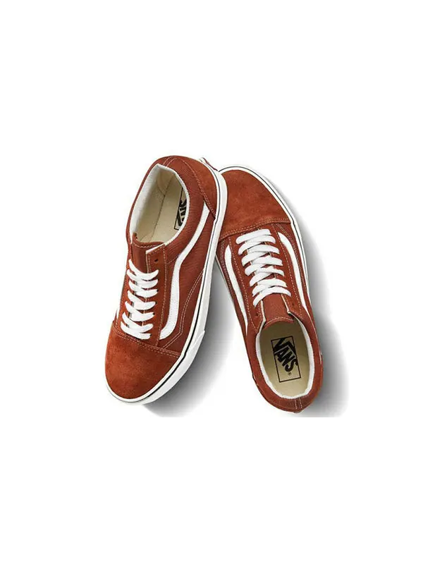 Кроссовки old skool 'picante' Vans — изображение 4 из 4, темный красный