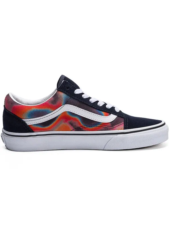 Кроссовки old skool 'dark aura' Vans — изображение 2 из 4, темный синий