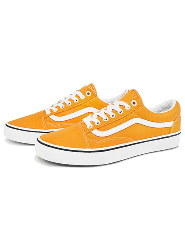 Кроссовки old skool 'neon blazing orange' Vans — изображение 3 из 4, оранжевый