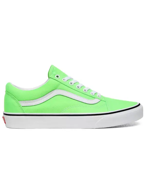 Кроссовки old skool 'neon green gecko' Vans — изображение 2 из 4, зеленый