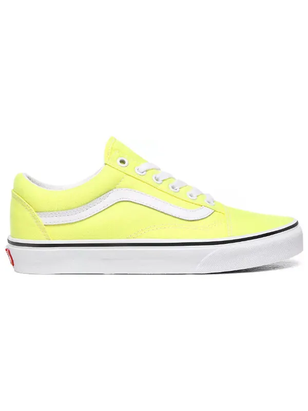 Кроссовки old skool 'neon lemon tonic' Vans — изображение 2 из 4, желтый