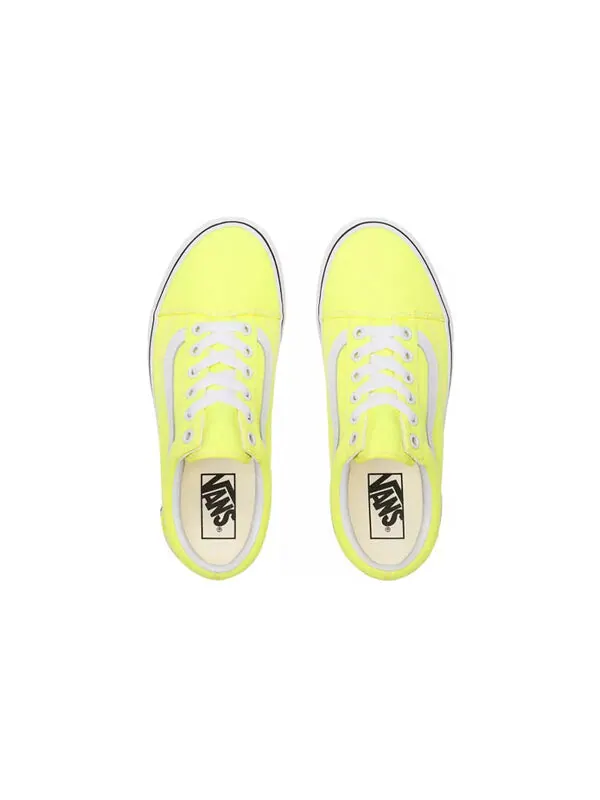 Кроссовки old skool 'neon lemon tonic' Vans — изображение 4 из 4, желтый