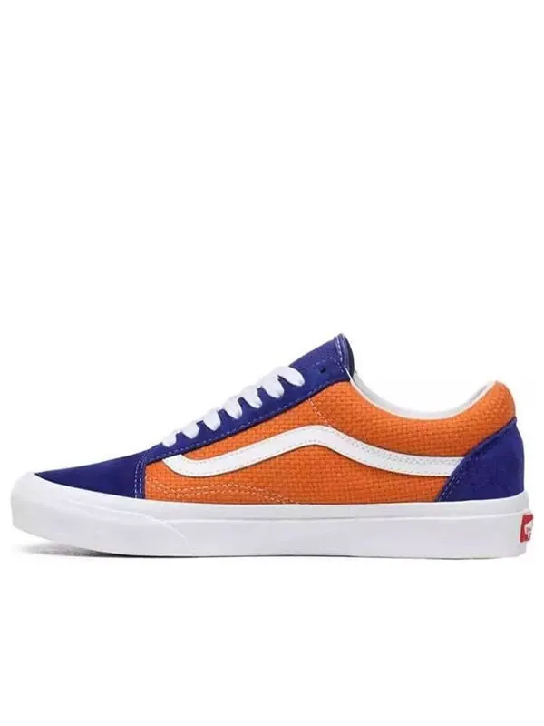 Кроссовки old skool 'p&c - royal blue apricot buff' Vans — изображение 1 из 4, оранжевый синий