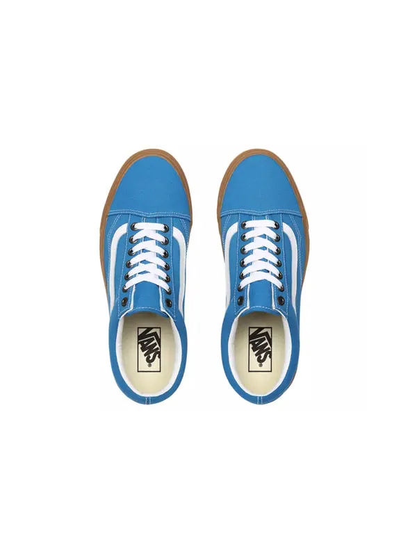 Кроссовки old skool 'mediterranian blue gum' Vans — изображение 3 из 4, синий