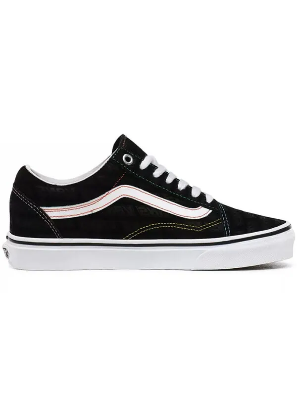 Кроссовки emboss old skool shoes black Vans — изображение 2 из 4, черный