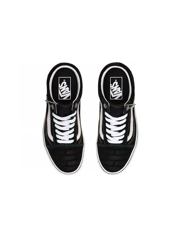 Кроссовки emboss old skool shoes black Vans — изображение 3 из 4, черный