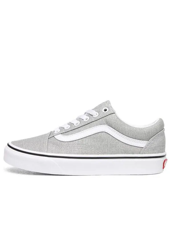 Кроссовки old skool 'silver' Vans — изображение 1 из 4, серый