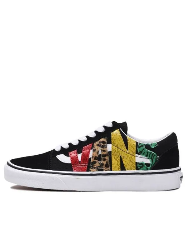 Кроссовки old skool 'multi animal' Vans — изображение 1 из 4, черный