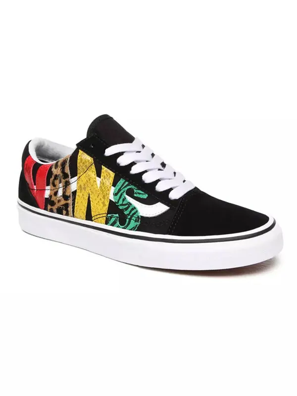 Кроссовки old skool 'multi animal' Vans — изображение 4 из 4, черный