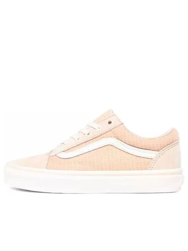 Кроссовки multi woven old skool light pink Vans — изображение 1 из 4, розовый