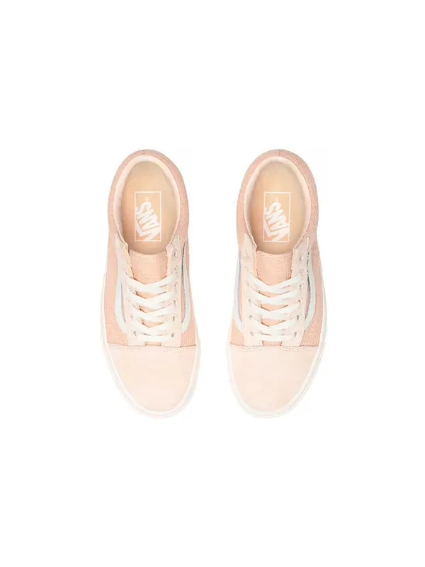Кроссовки multi woven old skool light pink Vans — изображение 4 из 4, розовый