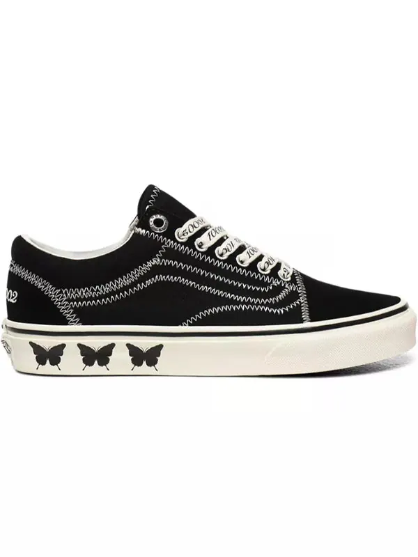 Кроссовки sandy liang x old skool 'delancey' Vans — изображение 2 из 4, черный