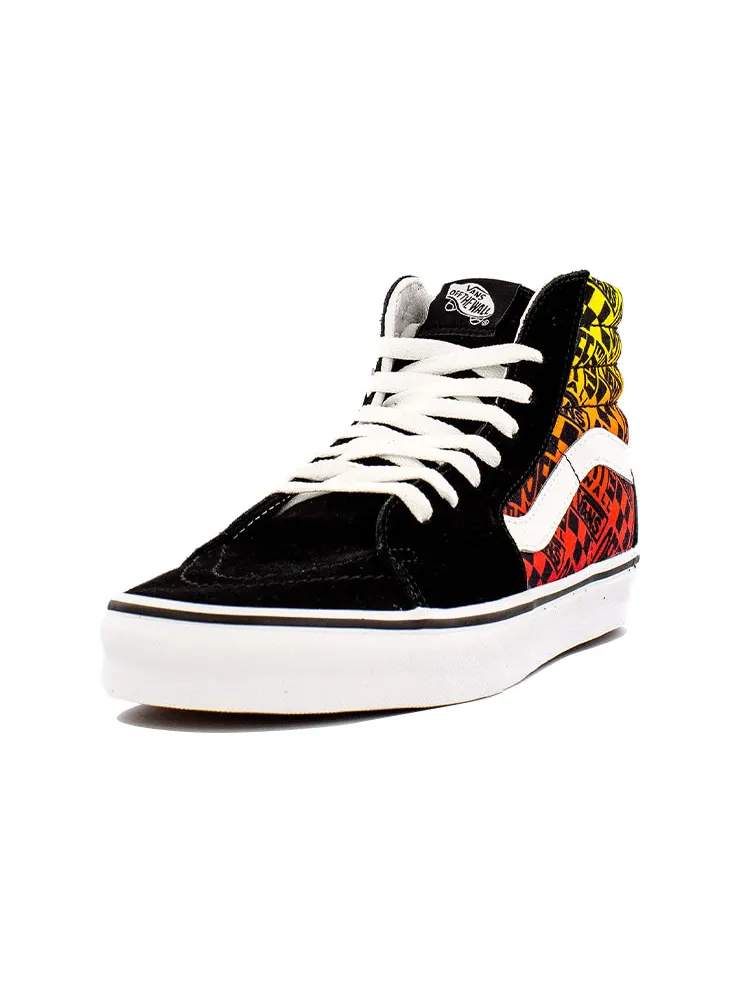 Кеды Vans SK8-HI 'Logo Flame' — изображение 2 из 4, черный