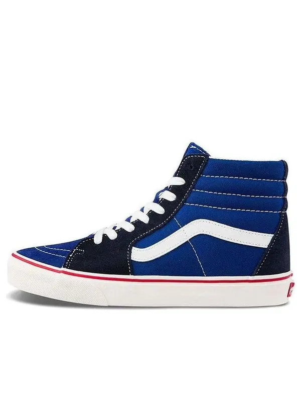Кроссовки sk8-hi blue/black Vans — изображение 1 из 4, синий/черный