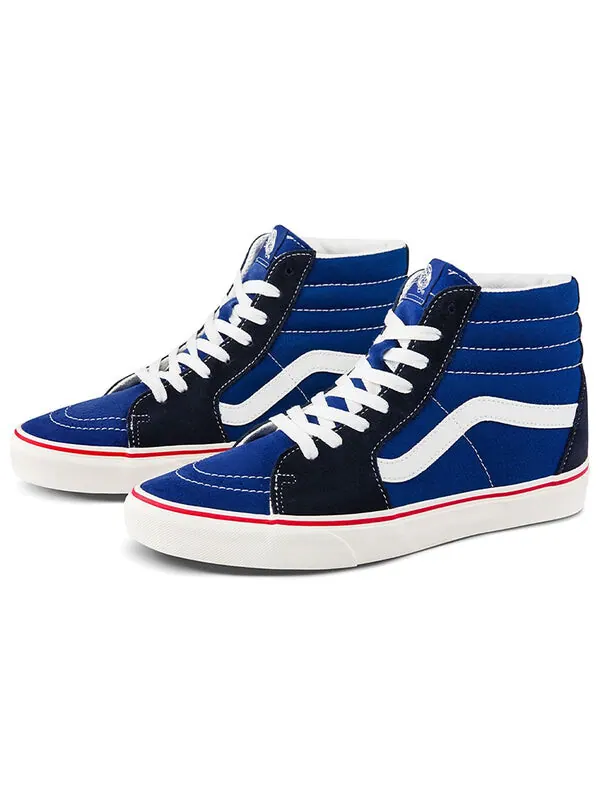 Кроссовки sk8-hi blue/black Vans — изображение 2 из 4, синий/черный