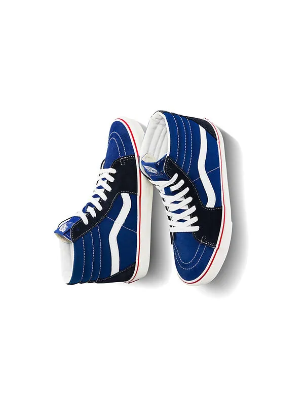 Кроссовки sk8-hi blue/black Vans — изображение 4 из 4, синий/черный