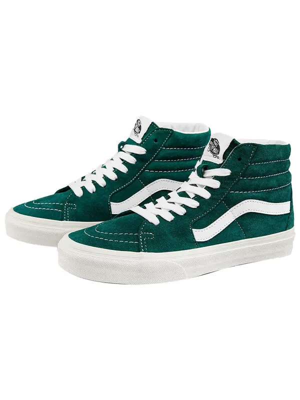 Кроссовки sk8-hi green Vans — изображение 2 из 4, зеленый