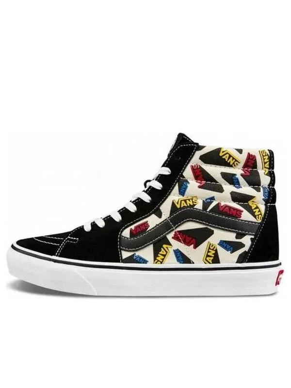 Кроссовки sk8-hi (pop logo) black Vans — изображение 1 из 4, черный
