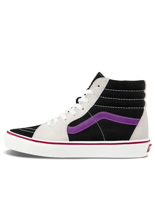 Кроссовки sk8-hi 'black buff' Vans — изображение 1 из 4, черный/бежевый/белый